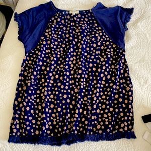 Blue Medium umgee top